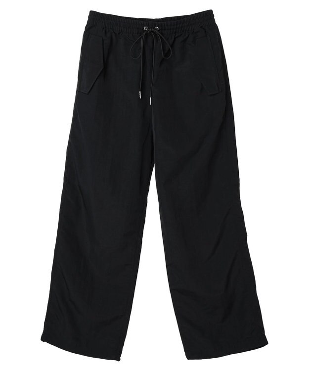 Green Parks パラシュートパンツ Black