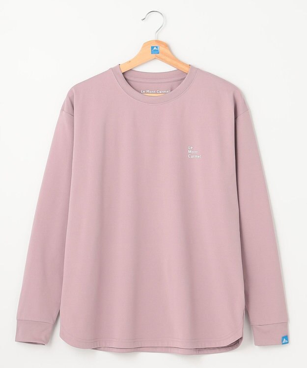 SHARE PARK LADIES 【UNISEX】吸水速乾 LMCバックプリントロングスリーブTシャツ（S・Mサイズ） スモーキーピンク