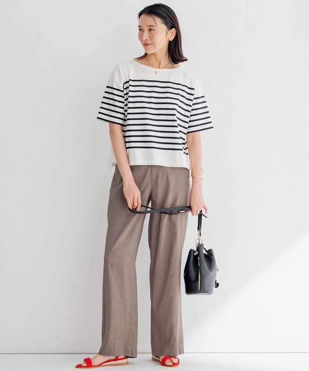 23区 PELLICO SUNNY ストラップサンダル レッド系