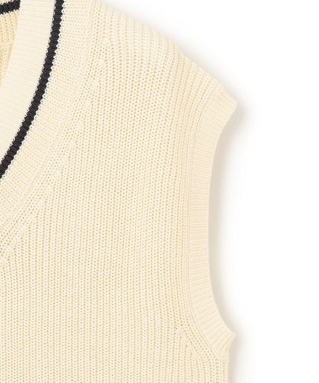 J.PRESS YORK STREET 【UNISEX】チルデンニット アイボリー系