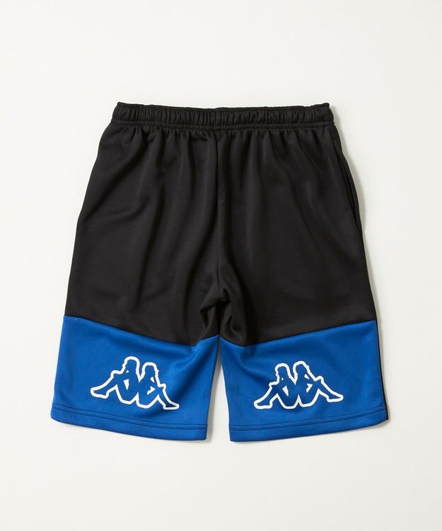 OP／FILA 【Kappa】バックプリントハーフパンツ ブラック