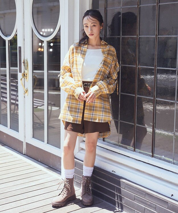 earth music&ecology ＯＲｉｅｎｔａｌ　ＴＲａｆｆｉｃ　マウンテンブーツ Brown