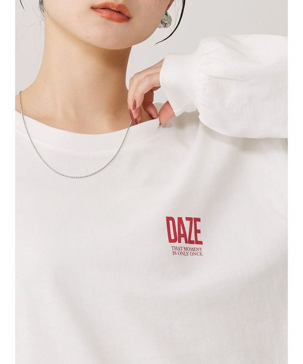 AMERICAN HOLIC カラーロゴカットプルオーバー Off White