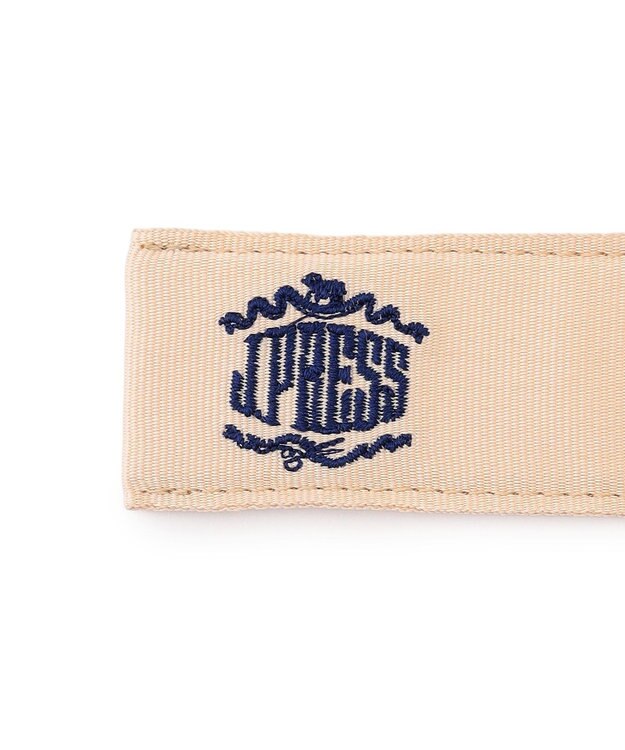 J.PRESS MEN オーバルワンポイント リングベルト ベージュ系