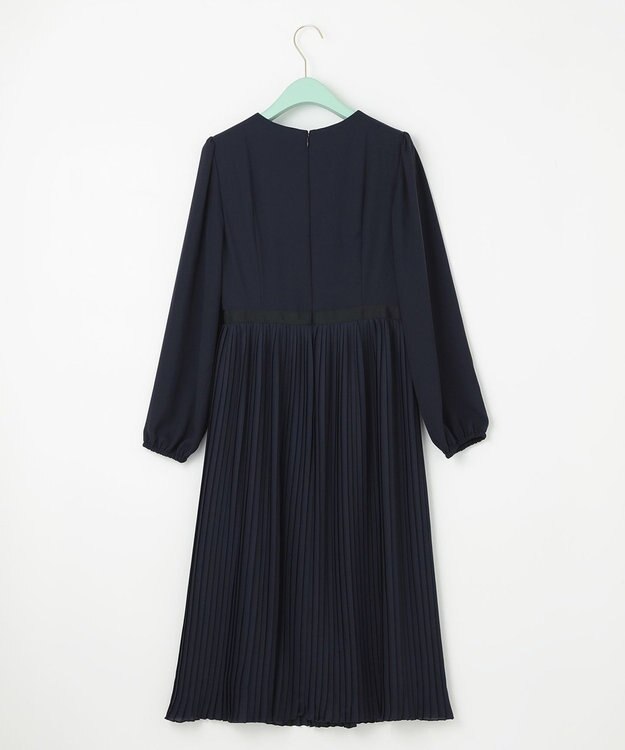TOCCA 【洗える！】STAIRWAY ドレス ネイビー系