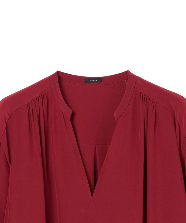 JOSEPH 【洗える】ニューCDCシルクブラウス　ブロンデル Ruby