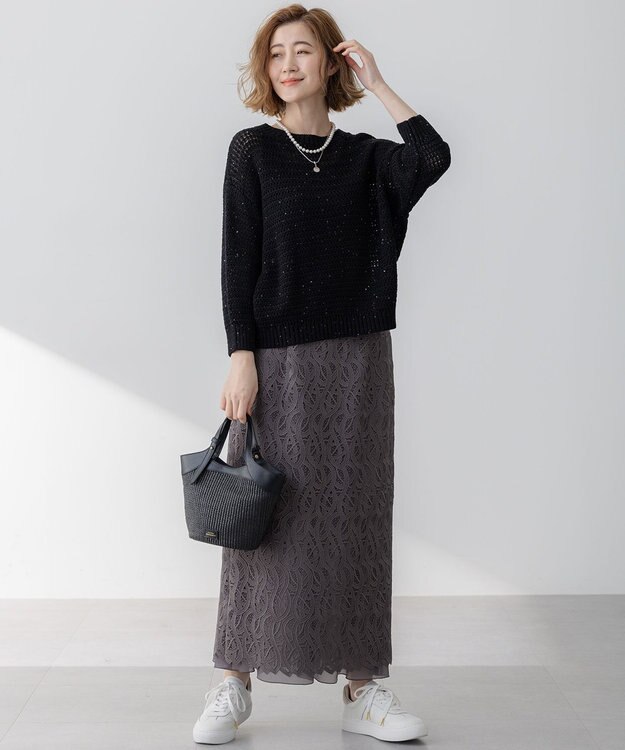 23区 【VERY3月号掲載】レザー スニーカー ホワイト系