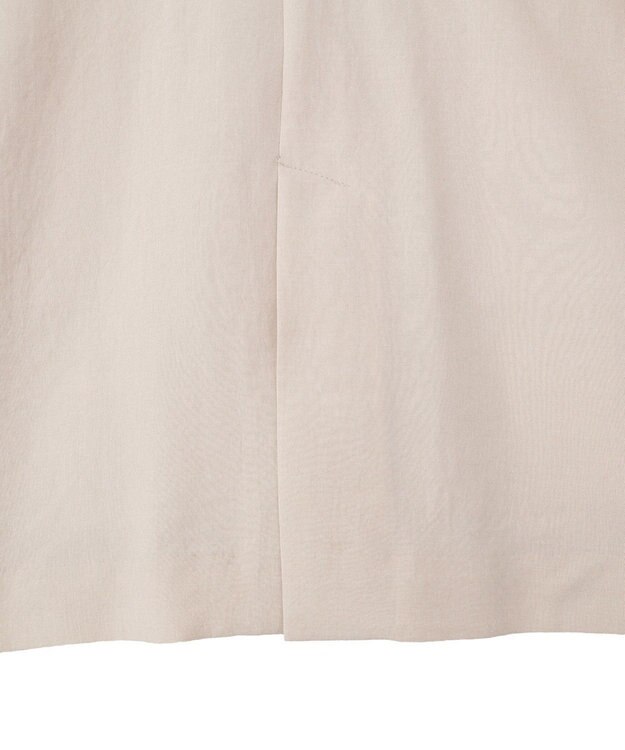 YECCA VECCA マシンウォッシャブルリネンライクジャケット Light Beige