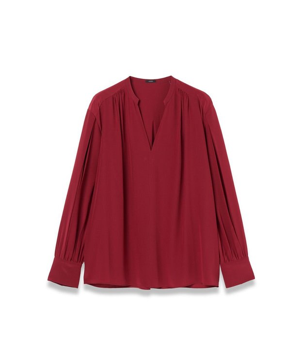 JOSEPH 【洗える】ニューCDCシルクブラウス　ブロンデル Ruby