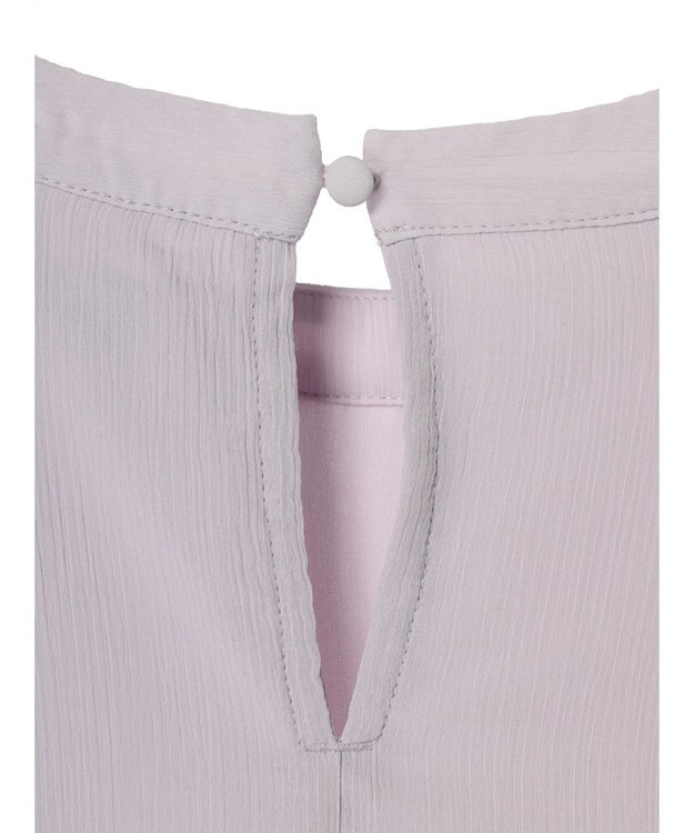 earth music&ecology マジョリカプリーツブラウス Ivory