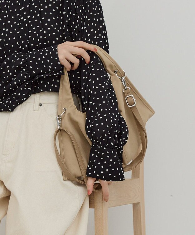 AMERICAN HOLIC オンフラップ2WAYショルダーバッグ Black