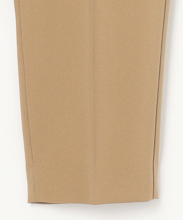 組曲 【美シルエット・ストレッチ・シワになりにくい】オシャクロス テーパードパンツ ベージュ系