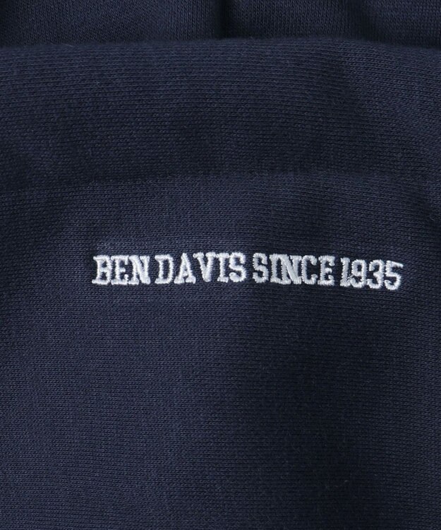 WEGO BENDAVISアーチロゴZIPパーカー ネイビー