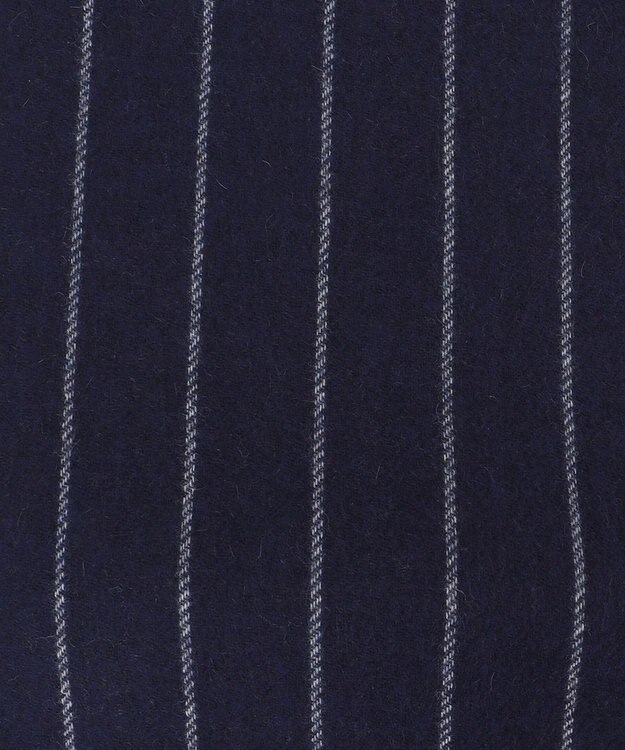 J.PRESS MEN リバーシブル カシミヤマフラー チェック×ストライプ ベージュ系4