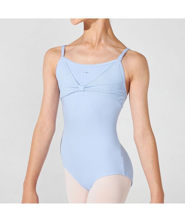 Chacott キャミソールレオタード サックスブルー