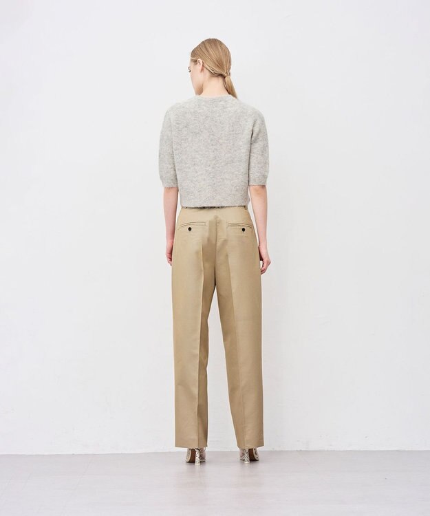 uncrave アルパカファーニット ショートトップス ナチュラル