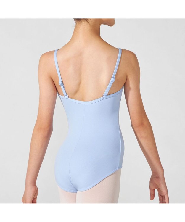 Chacott キャミソールレオタード サックスブルー