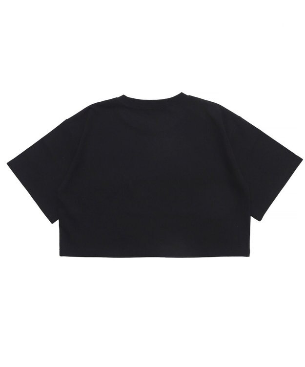 WEGO ラインストーンショートT ブラック