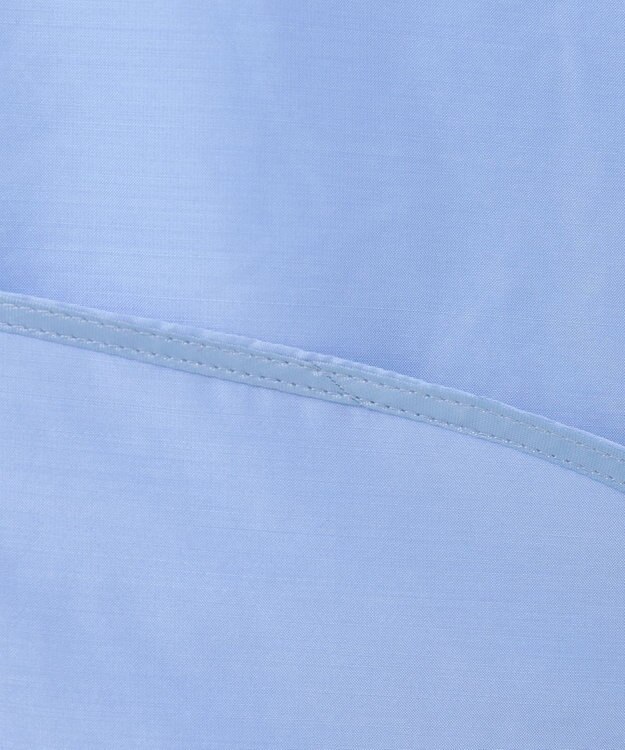 ICB 【洗える】 セシェシルキーローン シャツブラウス スカイブルー系