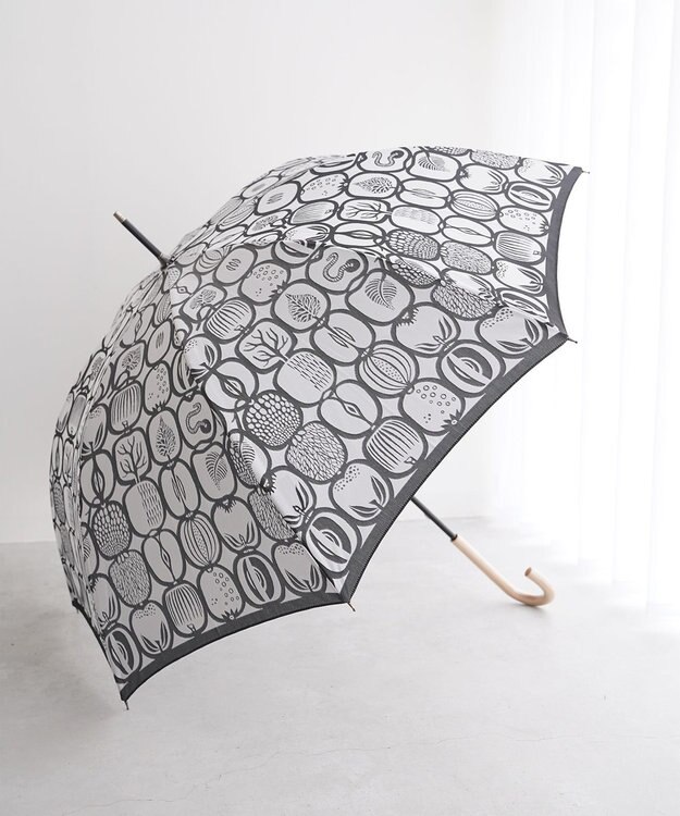 槇田商店 Stig Lindberg FRUKTLADA ホワイト 長傘 シロ