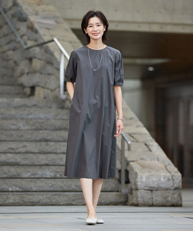 J.PRESS LADIES チェーンコンビ ネックレス シルバー系