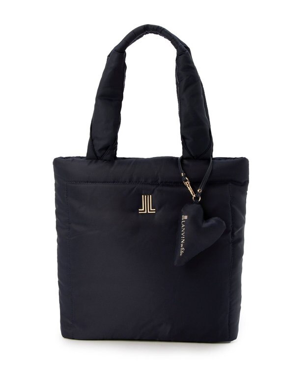 LANVIN en Bleu パッフィー トートバッグ ネイビー