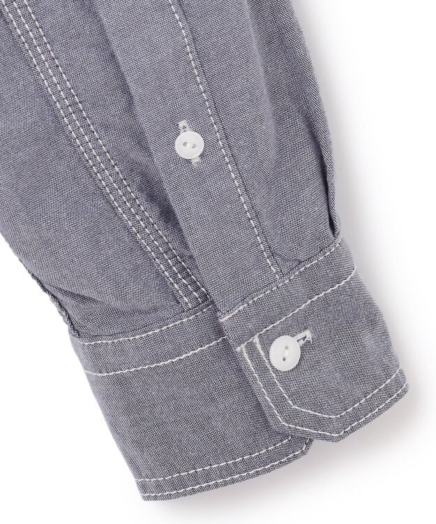 J.PRESS YORK STREET 【UNISEX】シャンブレーワークシャツ サックスブルー系
