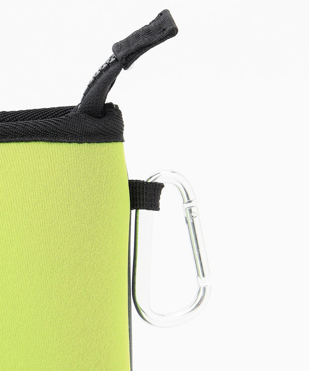 PW CIRCULUS 【EVEN・Double Eagleコラボ】サークルロゴ トートバック クラッチバッグ付き ライトグレー×ライム