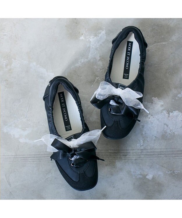 MODE ET JACOMO <MODE ET JACOMO>バレエスニーカー ブラック