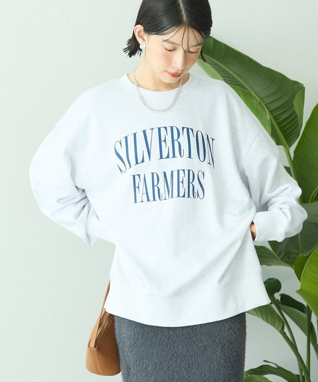 AMERICAN HOLIC アソートカレッジロゴ裏毛プルオーバー Gray Mixture