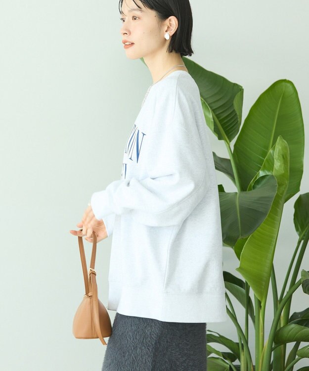 AMERICAN HOLIC アソートカレッジロゴ裏毛プルオーバー Gray Mixture