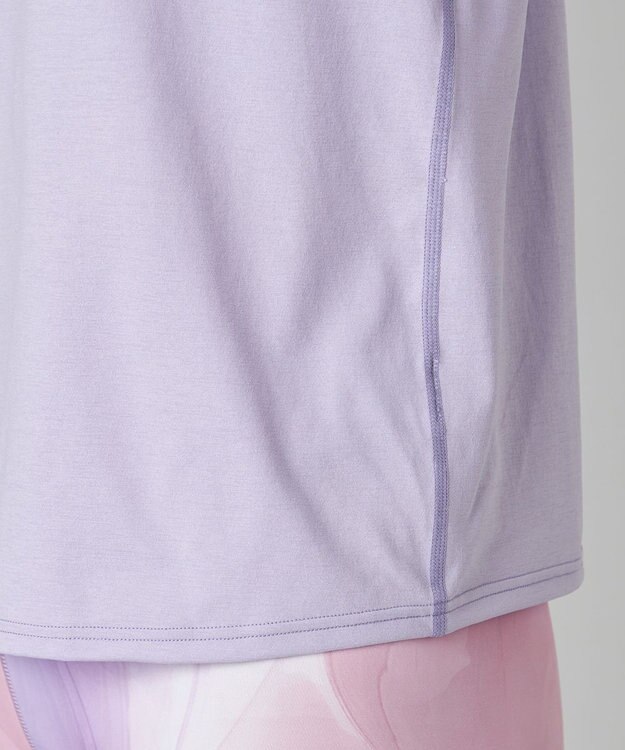 Chacott Chacott BALANCE EasyCare+Ｔシャツ モーブ