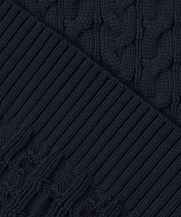 J.PRESS YORK STREET 【UNISEX】チルデンニットベスト ネイビー系