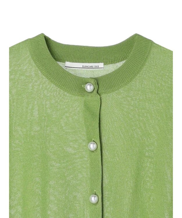 Green Parks ・ＥＬＥＮＣＡＲＥ　ＤＵＥ　パールボタンシアーカーデ Green
