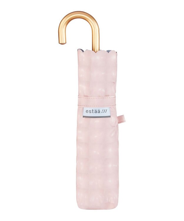 MOONBAT estaa 晴雨兼用 折りたたみ傘 3Dシート 日傘 遮光 遮熱 UV ピンク