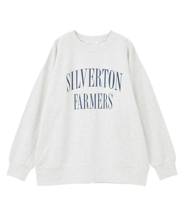 AMERICAN HOLIC アソートカレッジロゴ裏毛プルオーバー Gray Mixture