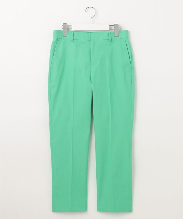 自由区 S 【接触冷感・UVカット・吸水速乾】シェルタリングオックステーパード パンツ ミントグリーン