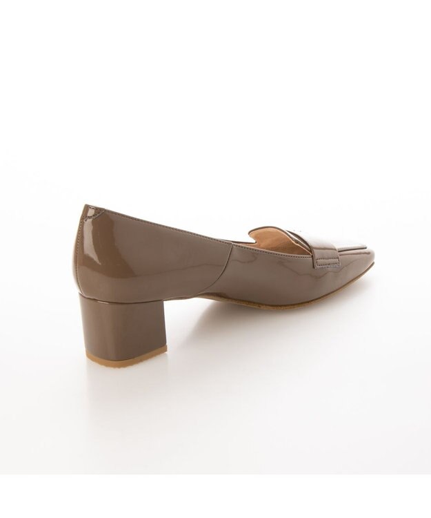 MODE ET JACOMO 【レイン対応】クラシックデザインレインパンプス オークエナメル