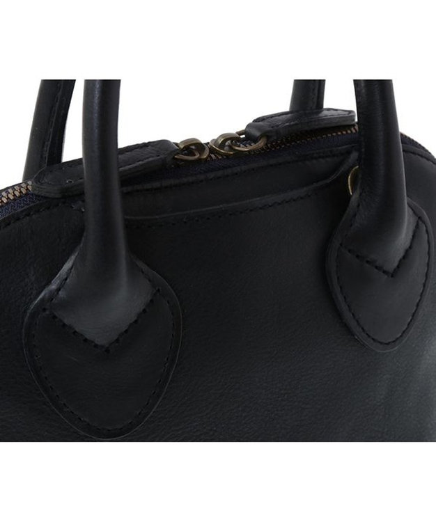 genten ミネルヴァ ミニボストン クロ