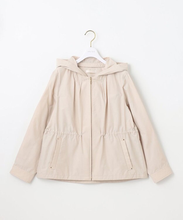 ANY SIS 【撥水/花粉対策】2WAYフーディー ブルゾン アイボリー