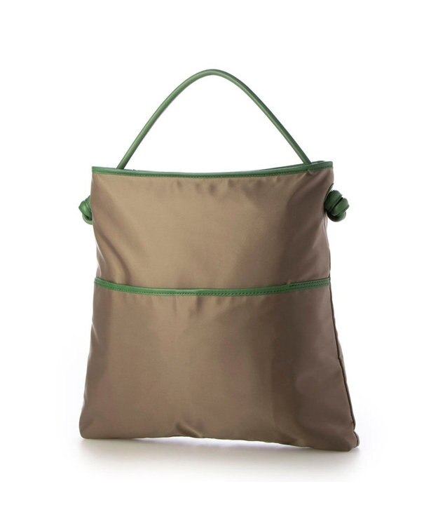 UNBILLION ペルケ perche / 1本手結びナイロントートバッグ ライトオーク