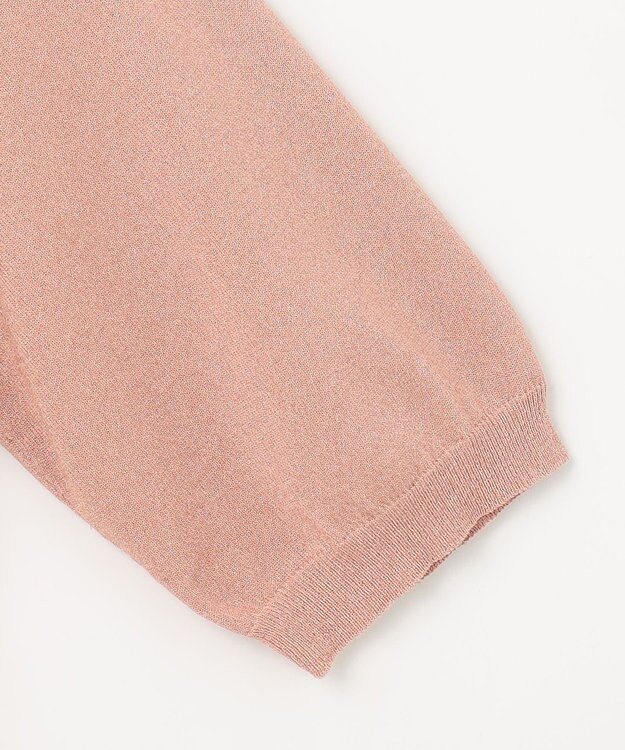 組曲 L 【WEB限定・2SET】シャイニーラメニット×チュールスカート ローズ系