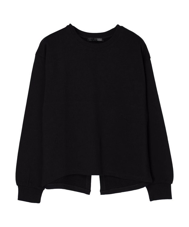 Green Parks ・ＳＵＧＡＲ　ＳＰＯＯＮ　バックスリットウラケスウェット Black