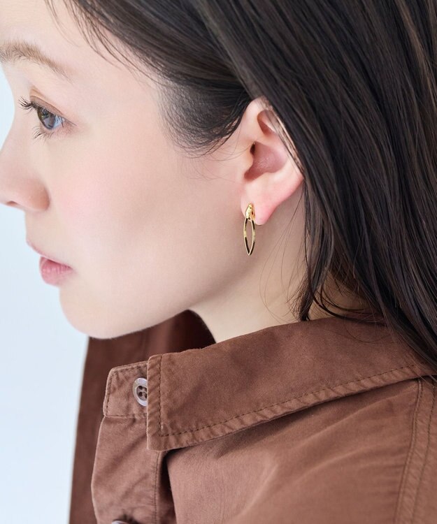 Phoebe 〈痛くないシリーズ/金属アレルギー対応〉マーキススウィングライトフィットイヤリング/ニッケルフリー ゴールド