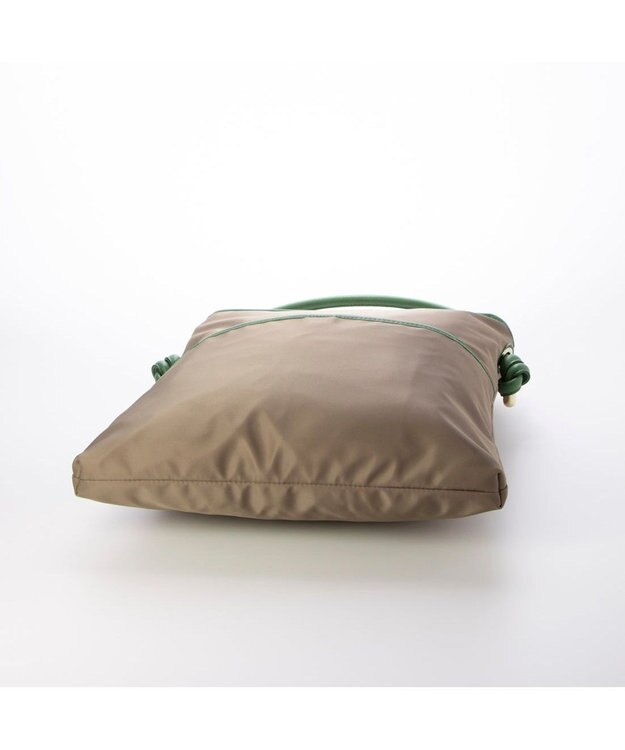 UNBILLION ペルケ perche / 1本手結びナイロントートバッグ ライトオーク