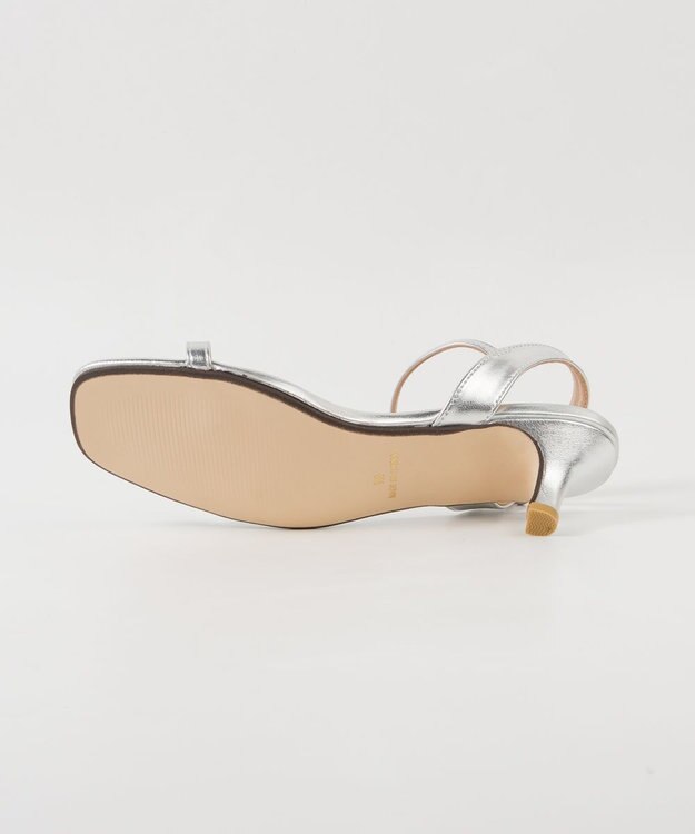 BONTRE 【pied du lapan/ピエドラパン】ストラップヒールサンダル/50774ZI シルバー