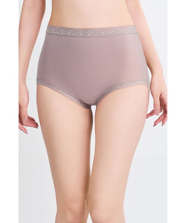 WACOAL ショーツ あったか 肌側起毛(本体) 綿混(本体) やさしいはきごこち レディース PPC314 /ワコール ラズベリー