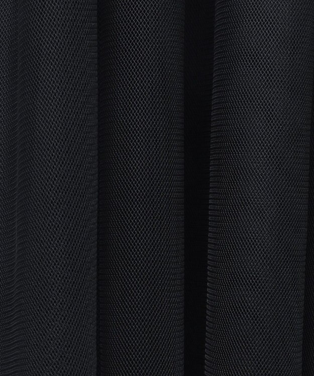 組曲 L 【WEB限定・2SET】シャイニーラメニット×チュールスカート ローズ系