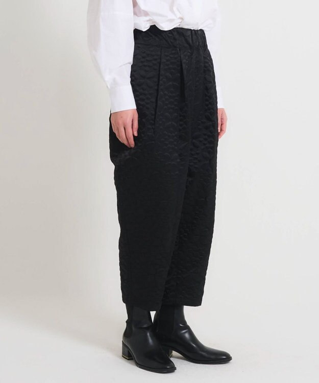 muuc 【土の凹凸を表現したナイロン素材】テレイン パンツ ブラック