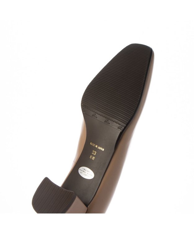 Riz raffinee <Riz raffinee>スクエアトゥプレーンパンプス ダークベージュ